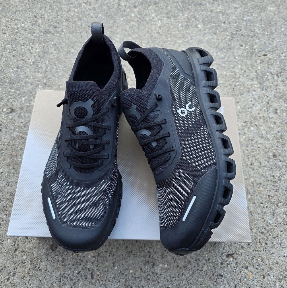 On Running Black Athletic Shoes